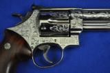 Smith & Wesson Model 29-2 Nickel Factory Engraved with box - 3 of 10