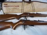 TWO ANSCHUTZ WOODCHUCKER YOUTH RIFLES - 1 of 3