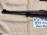 Winchester SuperGrade 375 H&H Magnum Pre War SHORT RIFLE - 2 of 8