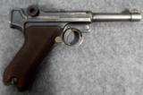 DWM P08 LUGER
FRAME
SN 706A
AND
SLIDE SN 9255 - 1 of 10