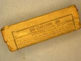 Frankford Arsenal .38 Long Colt US military 20 rd. ammunition packet, dated 1904 - 1 of 6