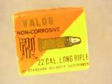 Valor .22LR Std. Vel. 50 rd box, made in Yugoslavia, xlnt cond. - 5 of 6
