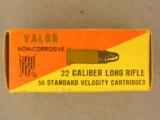 Valor .22LR Std. Vel. 50 rd box, made in Yugoslavia, xlnt cond. - 3 of 6
