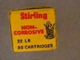 Stirling .22LR Super High Speed solid point ammunition, 50rd box w/28 rds - 7 of 7