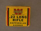 Pre WWII Winchester .22LR Super Speed “STAYNLESS” “KOPPERKLAD”
50rd red/yellow/blue box of ammunition - 7 of 7