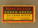 Pre WWII Winchester .22LR Super Speed “STAYNLESS” “KOPPERKLAD”
50rd red/yellow/blue box of ammunition - 4 of 7