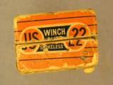 U.S. Cartridge Co. .22 Calibre Winchester Auto 50 rd lift-lid box - 6 of 6