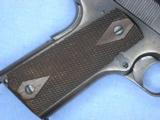 Colt 1911 US Army .45 acp WWI pistol w/97% orig. blue - 5 of 9