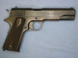 Colt 1911 US Army .45 acp WWI pistol w/97% orig. blue - 1 of 9