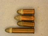 Remington .38 rim fire, 4 cartridges, short-long-extra long - 2 of 3
