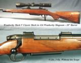 WEATHERBY 416 Wthby- UNFIRED- CLASSIC MARK- BURRIS SCOPE- 28 - 1 of 3