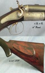 HOLLAND & HOLLAND .300 (.295) ROOK MINIATURE DOUBLE RIFLE- 6 Lbs 10 Oz- EXCELLENT BORES- ORIG. CASE - 2 of 6