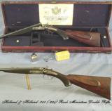 HOLLAND & HOLLAND .300 (.295) ROOK MINIATURE DOUBLE RIFLE- 6 Lbs 10 Oz- EXCELLENT BORES- ORIG. CASE - 1 of 6