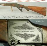 GRANT, STEPHEN 38 LONG COLT- WEBLEY 1902 FALLING BLOCK- BORE & CHAMBER as NEW- ONLY 6 Lbs. 8 Oz.
- 1 of 6