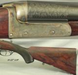 JEFFERY 333 FLANGED N. E.- BORES as NEW- 1913- THE WOOD is STRONG as NEW- A VERY NICE DOUBLE- VERY NICE CASE - 3 of 6