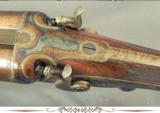 HOLLAND & HOLLAND 8 BORE FULLY RIFLED- EXC & STOUT GUN INSIDE & OUT- EXC PLUS BORES- 1886- MASSIVE OAK & LEATHER TRUNK - 8 of 8