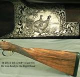 BROWNING BELGIUM 20 TOTAL CUSTOM- SUPERB GAME & FLORAL ENGRAVING- CUSTOM STOCK for the LEFT HAND - 2 of 7