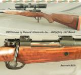 MAUSER by DUNCAN'S GUNWORKS- 404 JEFFERY- FULL CUSTOM 1909 ARGENTINE MAUSER- EAW QD MOUNTS- S&B 1.5x6 - 1 of 4