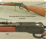 BROWNING MOD 53 DELUXE in 32-20 WCF- LIMITED EDITION- 5000 MADE 1990- OVERALL 99% CONDITION - 1 of 4