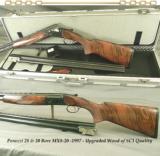 PERAZZI 28 & 20- MX8-20- 2 BARRELS- VIRTUALLY as NEW- 1997- ORIG 28 BORE- 20 Bbls. ADDED- EXC. PLUS COND. - 1 of 5