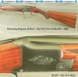 BROWNING BELGIUM 20- 1949- 1st Year for the 20's- TOTALLY ORIG & EXC COND- 26 1/2