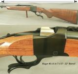 RUGER #1-A 7 x 57- IT is an ACCURATE RIFLE- OVERALL in 98-99% COND- ONLY SHOT & NOT HUNTED- 7 Lbs. 1 Oz. - 1 of 4