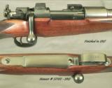RIGBY 275 (7 X57 Mauser)- SINGLE SQUARE BRIDGE MAUSER ACTION- 1917- QD SCOPE MOUNT- MODERN LEUPOLD ALASKAN 2.5 SCOPE - 2 of 4