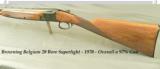 BROWNING BELGIUM 20 SUPERLIGHT- 1970- OVERALL a 97% GUN- 5 Lbs 15 Oz- ORIG. I.C. & M- 14 3/8