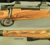 BOLLIGER, MOUNTAIN RIFLERY- 7 x 57 FULL CUSTOM- MAUSER- EXC. WOOD- PURE BOLLIGER CLASSIC STOCK- GREAT CHECKERING
- 3 of 5