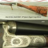 PIOTTI 28 MOD BSEE- 90% ENGRAVING by GRANETTI- 29" EJECT CHOPPER LUMP Bbls- NEAR EXHIBITION WOOD- 5 Lbs. 9 Oz. - 1 of 4