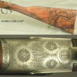 PIOTTI 28 MOD BSEE- 90% ENGRAVING by GRANETTI- 29" EJECT CHOPPER LUMP Bbls- NEAR EXHIBITION WOOD- 5 Lbs. 9 Oz. - 2 of 4