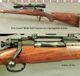 PETE GRISEL 30-06 FULL CUSTOM- SPRINGFIELD ACTION- CLASSIC STOCK- 3 x 9 LEUPOLD- OVERALL 99%- POINT PATTERN CHECKERING - 1 of 3
