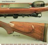 PETE GRISEL 30-06 FULL CUSTOM- SPRINGFIELD ACTION- CLASSIC STOCK- 3 x 9 LEUPOLD- OVERALL 99%- POINT PATTERN CHECKERING - 3 of 3