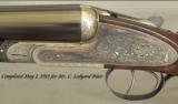 JOSEPH LANG 12 SIDELOCK PAIR- VERY NICE 1913 PAIR- BUILT for C. LEDYARD BLAIR- #1 GUN with an EXTRA BARREL- ALL 28" CHOPPER LUMP - 4 of 10