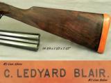 JOSEPH LANG 12 SIDELOCK PAIR- VERY NICE 1913 PAIR- BUILT for C. LEDYARD BLAIR- #1 GUN with an EXTRA BARREL- ALL 28" CHOPPER LUMP - 5 of 10