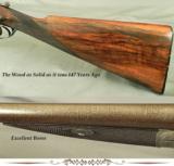 W & C SCOTT 10- OUTSTANDING COND TOPLEVER HAMMER- 28" DAMASCUS Bbls.- EXC. WOOD- 70% ENGRAVING- SUPER NICE- 8 Lbs. 15 Oz. - 6 of 6
