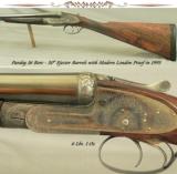 PURDEY 16- VERY NICE GAME GUN- 30" Bbls.- IMP. CYL. & MOD.- EXC & STRONG WOOD- STRAIGHT HAND at 14 11/16"- 6 Lbs. 1 Oz.- NICE PIECE - 1 of 5
