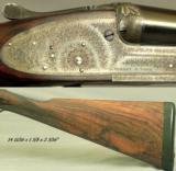PURDEY 16- VERY NICE GAME GUN- 30" Bbls.- IMP. CYL. & MOD.- EXC & STRONG WOOD- STRAIGHT HAND at 14 11/16"- 6 Lbs. 1 Oz.- NICE PIECE - 2 of 5