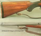 RODDA 11.2 x 72 SCHULER- by AUGUST SCHULER for RODDA- 1928 SUHL MADE MAUSER- THE BORE as NEW - ORIG SINCE DAY
ONE- ORIG TRUNK CASE - 4 of 6