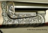 CHAPUIS 450/400 3" N E- NEW GUN- MOD BROUSSE- VERY NICE WOOD- 95% FLORAL & GAME SCENE ENGRAVING- WE GUARANTEE THIS PIECE - 3 of 5
