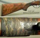 CHAPUIS 450/400 3" N E- NEW GUN- MOD BROUSSE- VERY NICE WOOD- 95% FLORAL & GAME SCENE ENGRAVING- WE GUARANTEE THIS PIECE - 2 of 5