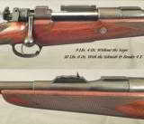 RIGBY 375 H&H- SGL SQUARE MAG MAUSER- 1919- REBORED by RIGBY in LONDON 1987 to 375H&H- EVERY SERIAL # MATCHES EVERYWHERE- CASED - 3 of 5