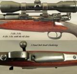 RIGBY 275 (7 X57 Mauser)- INTERMEDIATE MAUSER ACTION- 1912- EXC PLUS BORE- Q D LEVER SCOPE MOUNT- 4X ZEISS- CASED - 2 of 7