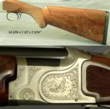 WINCHESTER 28 MOD 101 PIGEON GRADE XTR LIGHTWEIGHT- 27" V R Bbls.- P G STOCK- 6 FACTORY SCREW CHOKES- FACTORY CASED - 3 of 4