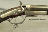 THOMAS BLAND- 500/450 #1 EXP- EXC PLUS BORES- VERY NICE UNDERLEVER HAMMER RIFLE- HENRY'S PATENT STEEL BARRELS- 2 of 5
