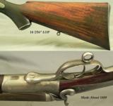 THOMAS BLAND- 500/450 #1 EXP- EXC PLUS BORES- VERY NICE UNDERLEVER HAMMER RIFLE- HENRY'S PATENT STEEL BARRELS - 3 of 5
