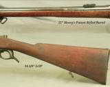 WESTLEY RICHARDS .450 No. 1 Carbine FALLING BLOCK Sgl. SHOT 1873 DEELEY & EDGE CARBINE- ABOUT 1875- ORIGINAL PIECE - 5 of 6