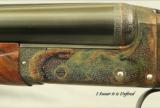 WEBLEY & SCOTT 12 BOXLOCK EJECT THAT TOTALLY APPEARS UNFIRED- 1970- HIGHEST GRADE MOD 701- EXC WOOD- 96% ENGRAVED - 6 of 7