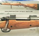 DAKOTA 30-06 SAFARI GRADE- SPECIAL ORDER w/ DEEP MAGAZINE, DOUBLE CROSSBOLTS & BOLT CHECKERING- TALLEYBASES- COND at 94% - 1 of 4