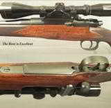 GRIFFIN & HOWE 30-06 MAUSER- MADE ABOUT 1939- LYMAN 48 RECEIVER SIGHT- G&H SIDE MOUNT- 3 x 9 LEUPOLD- CLASSIC G&H SPORTER - 2 of 4